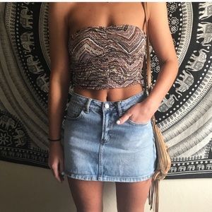 Brandy Melville Denim Skirt
